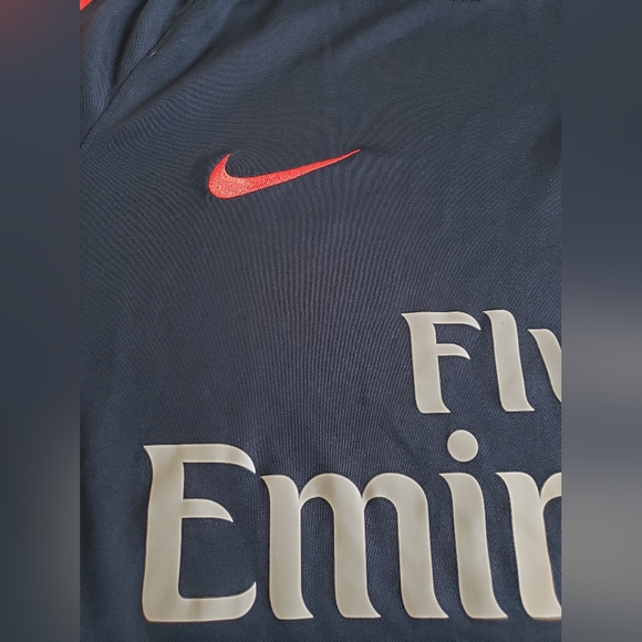 Nike PSG Paris Saint Germain France Men X Large Authentic Soccer Futbol Jersey - Picture 3 of 8